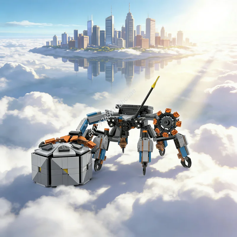 

746pcs MOC Shell Walker Games Model Building Toy Blocks Construction Assemble Christmas Gift DIY Education Brick Creative Idea