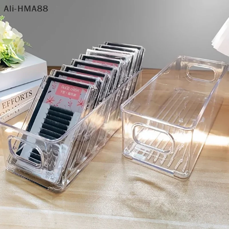 

HMA88-1Pc False Eyelash Storage Box For Eyelash Extension Tool Organizer Lash Accessories Cosmetic Makeup Tools Storage Box