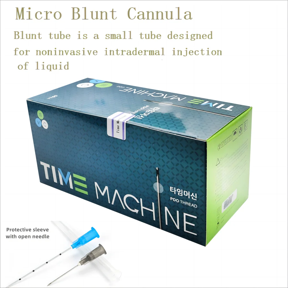 

Blunt-tip Cannula for filler injection 14G 90MM 18/21/22/ 23/ 25/ 27/ 30G uric acid facial filling nose slight blunt needle