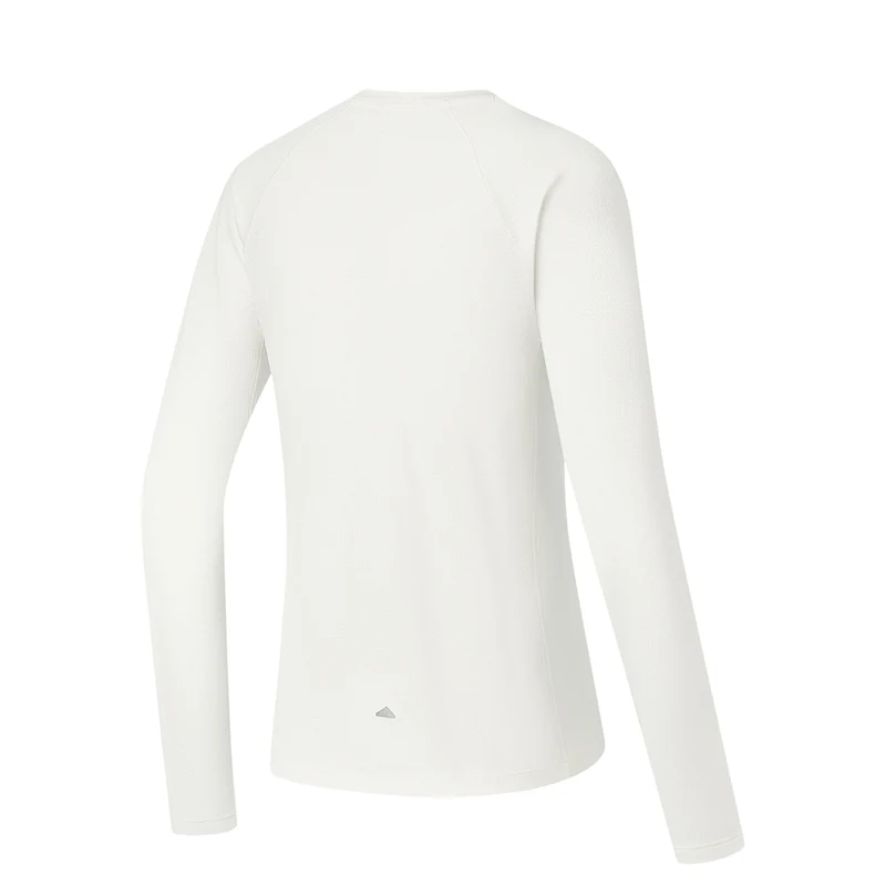 Li-Ning Women's Running Long Sleeve T-shirt LN DRY Breathable Round Neck LiNing Sports Pullover ATLW228