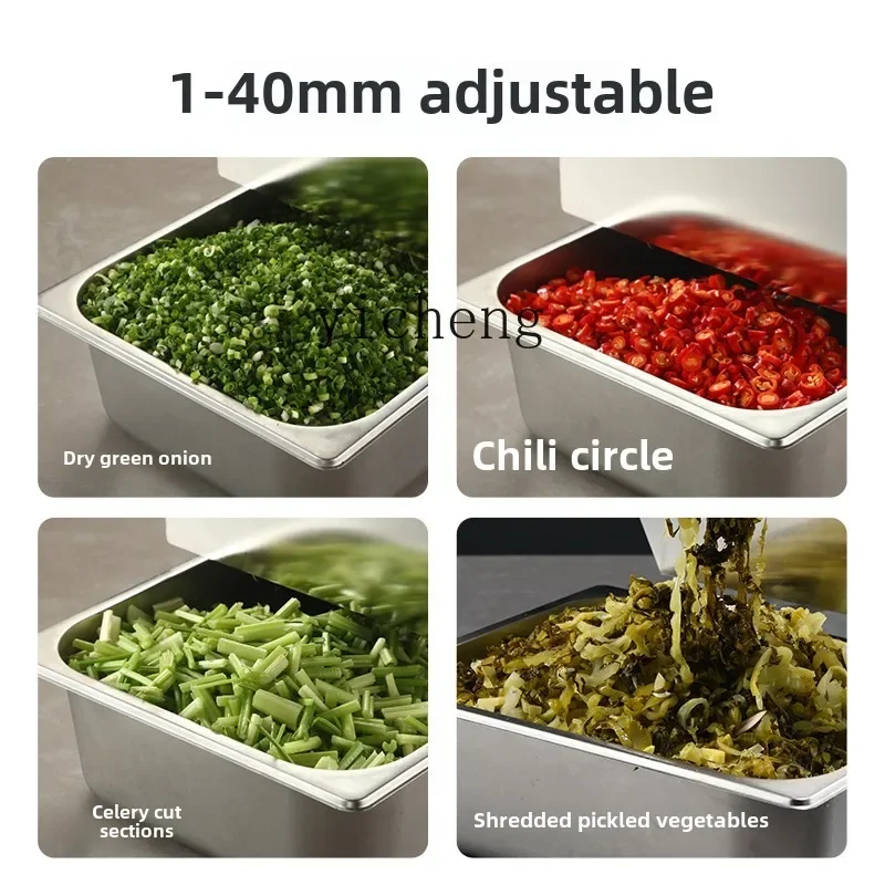 TQH scallion machine cutting scallion machine vegetable sauerkraut shredded millet spicy slicing  cutting machine