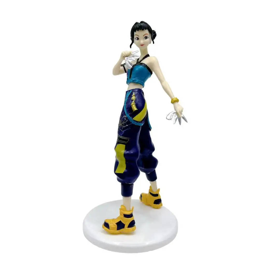 22cm anime kpop demônio caçador estátua brinquedo boneca rumi zoey figura de ação pvc modelo desktop ornamento brinquedo fãs presente aniversário