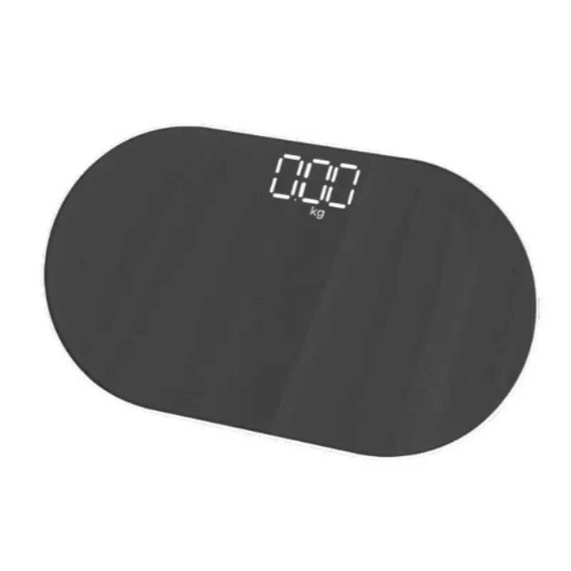 for Small Electronic Scale High Precision Body Fat Scale Cartoon Design Mirror Surface Rechargeable Human Body Weighing Meter
