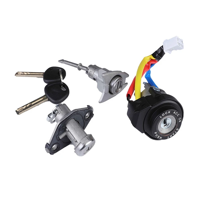 

8197003SA00 Car Ignition Switch Barrel Lock Set With 2 Keys For Hyundai Sonata Hight Quality Brand New Auto Accessories