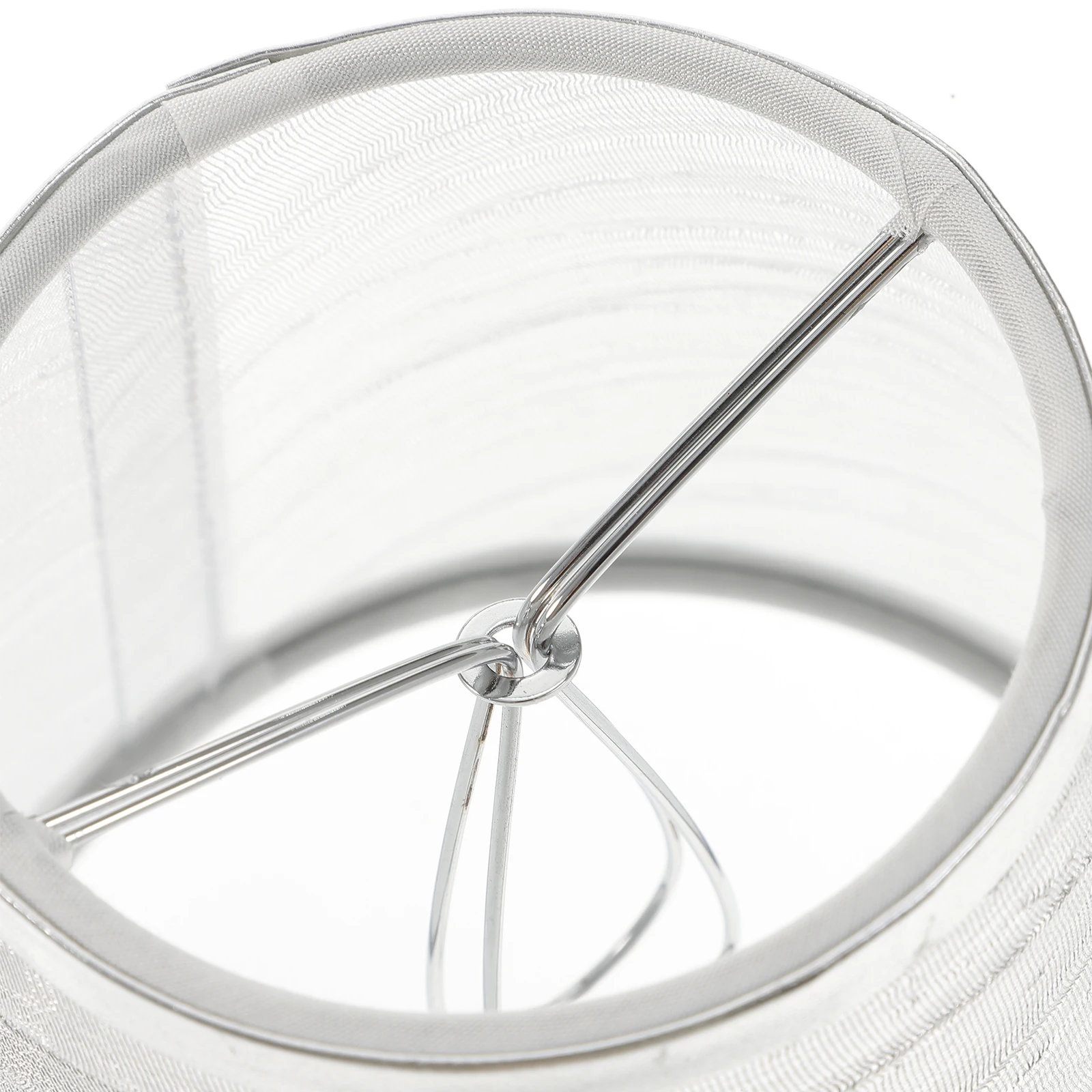 

Тканевый абажур, круглый простой стиль, зажим на крышку лампы для настольного стола, прикроватные лампы, мягкое освещение, замена украшения дома