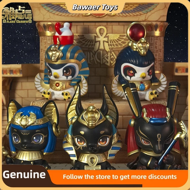 

Aaru Garden V1 Blind Box Toys Egyptian Mythology Mystery Box Anime Figure Girl Birthday Gift Desktop Surprise Box Kawaii Model