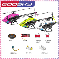 Goosky RS4 3D Stunt Rc Helicopter Model 6CH Remote Control Model Helicopter Aircraft Professional Whole Set Aircraft Model Toys