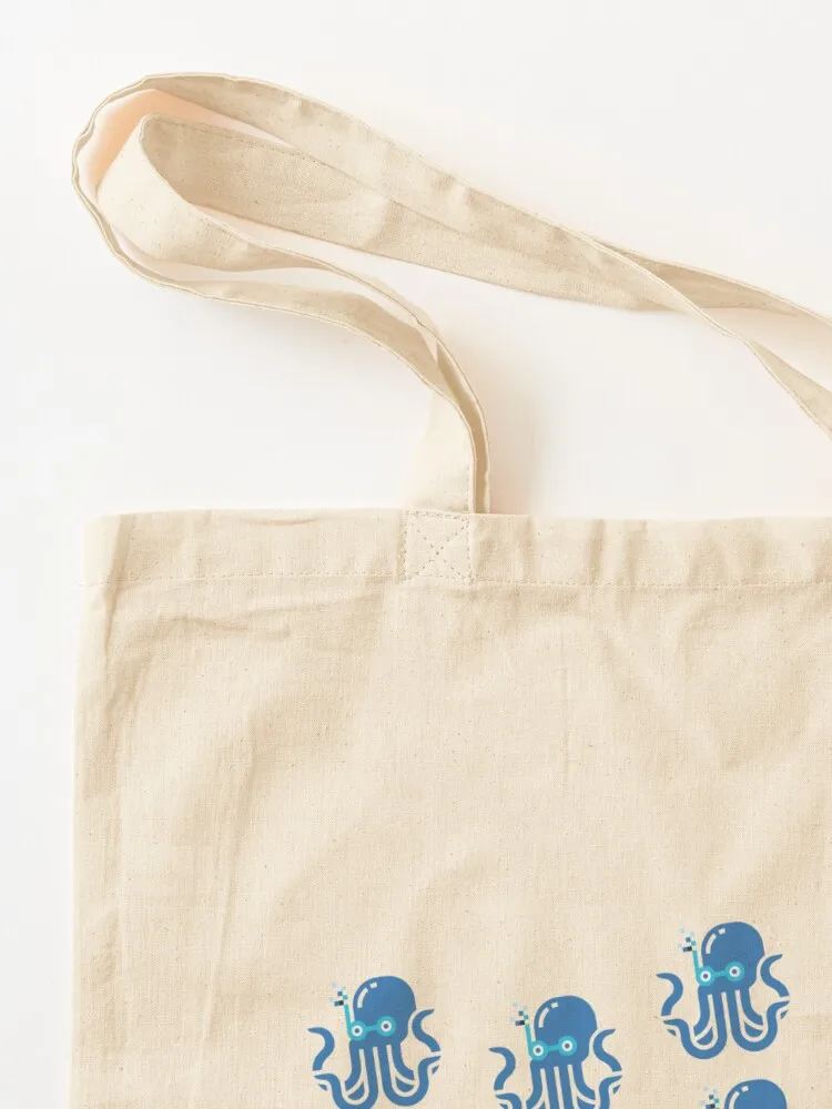 VA OCTO Swimming Octopi Tote Tote Bag shopping cart bags bag for beach cute pouch bag shopping