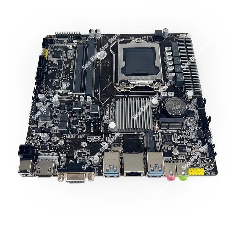 65/55 All-in-one Main Board H61/H81T Industrial Control ITX Advertising Machine B365 Mini Host 17X17