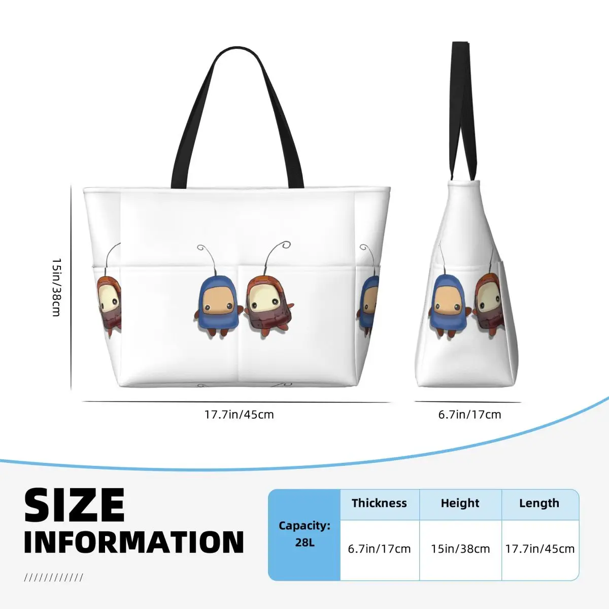 Billies Ilomilo Beach Tote Bag Sport Gym Yoga Duffle Tas Tote Besar Tas Travel Wanita Tas Kebugaran