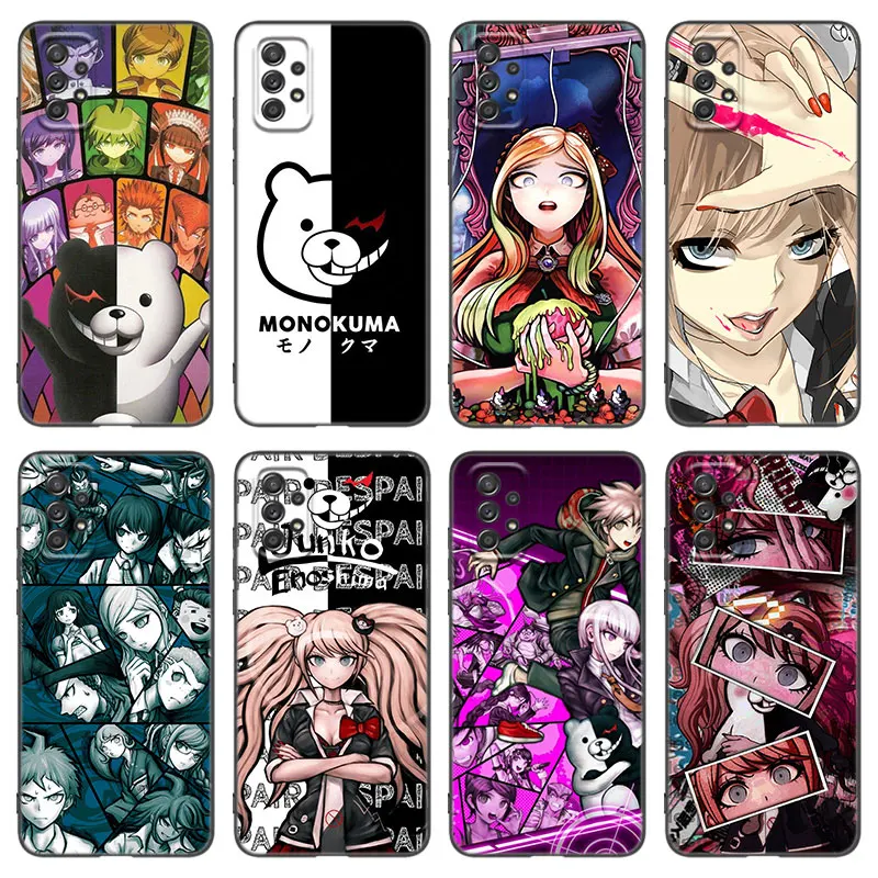 DANGANRONPA Phone Case For Samsung A13 A22 A24 A32 4G A33 A34 A35 A52S A53 A54 A55 A73 5G A06 A12 A14 A15 A23 A51