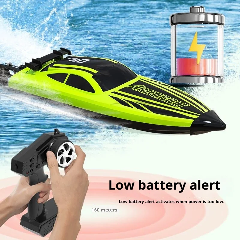 Orlans Rc المهنية عالية السرعة فرش السيارات التحكم عن بعد السفينة Arrobolt Sr40 نموذج المياه المبردة الكهربائية قارب سريع