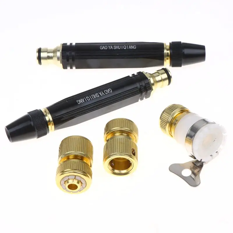 New Garden Hose High Pressure Jet Spray Nozzle Cleaning Power Washer Sprayer Compatible With Standard Garden Hose Accessories - view 3