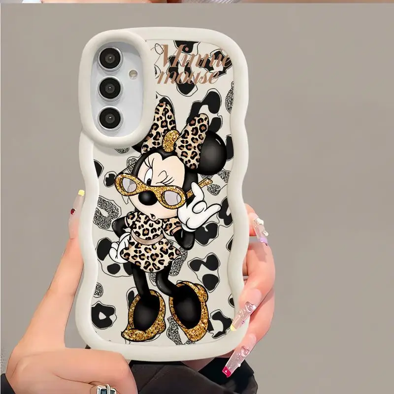 Disney Mickey Minnie Phone Case for Samsung Galaxy A20s A30s A50 A50s A02s A03 Core A04e A05s A11 A12 A13 A14 A15 A21s A51 4G 5G