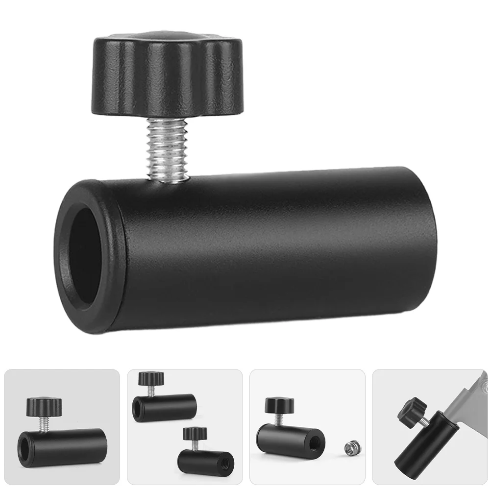 

Microphone Stand Extender Durable ABS Iron Material 38 Conversion Head Direct Plug Boom Arm Mic Arm Stand Extension Adapter