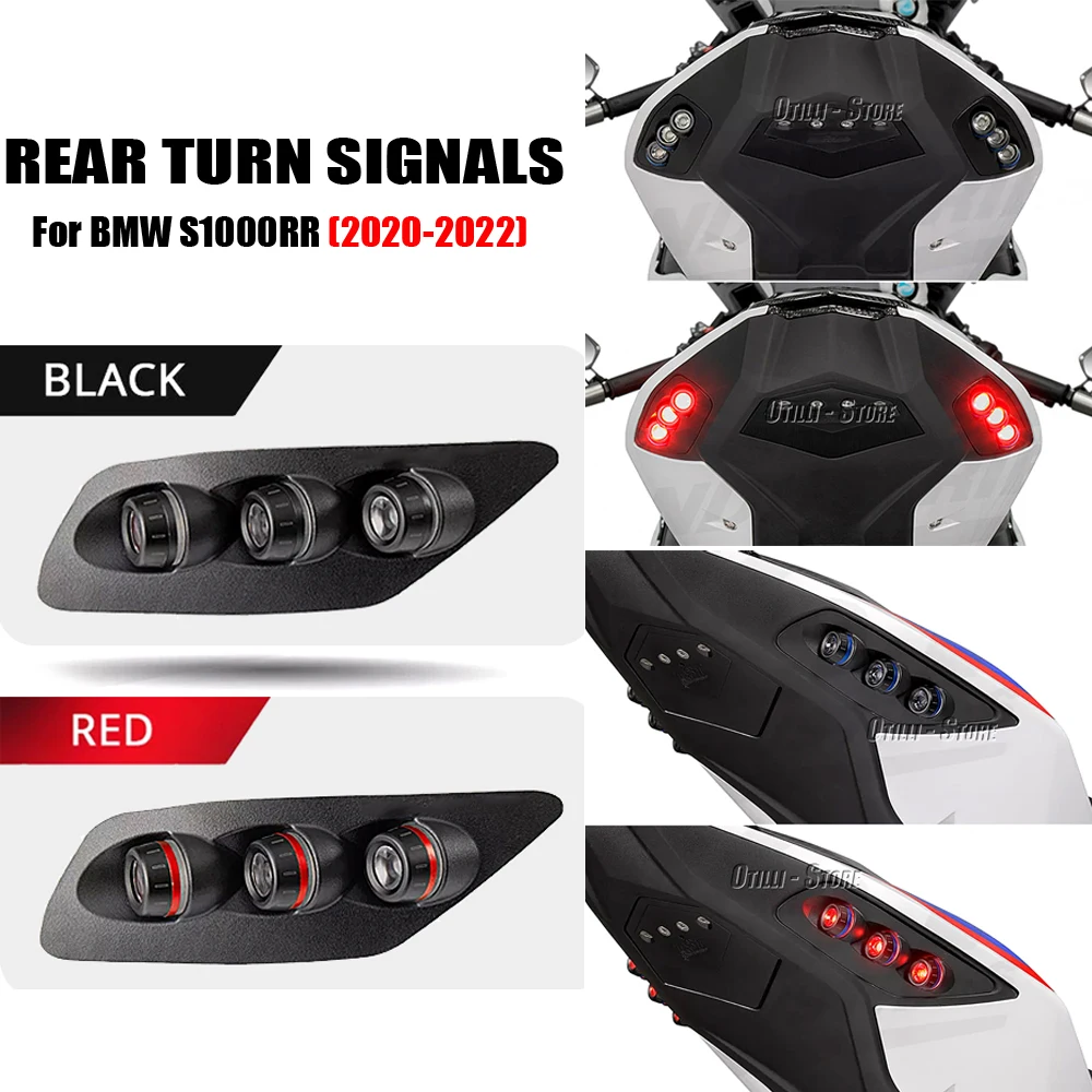 

New Motorcycle Accessories LED Turn Signals Indicator Sequential Flasher For BMW S1000RR S1000 RR S 1000 RR 2020 2021 2022