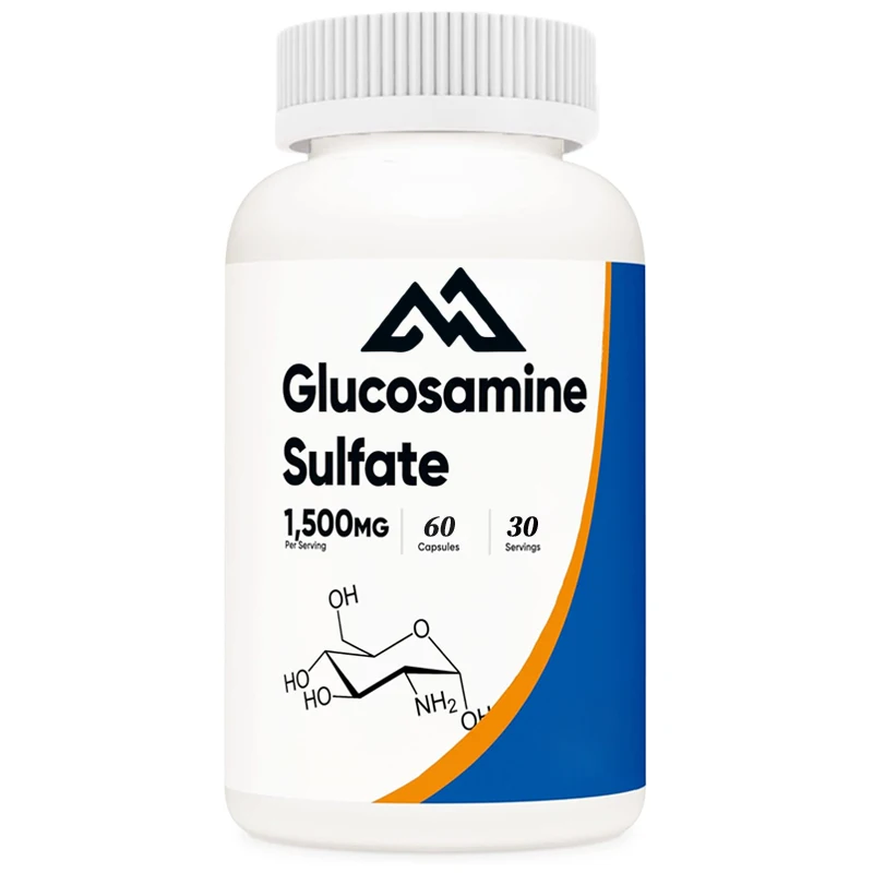 Glucosamine Sulfate 750mg, 60 capsules (1500mg each)