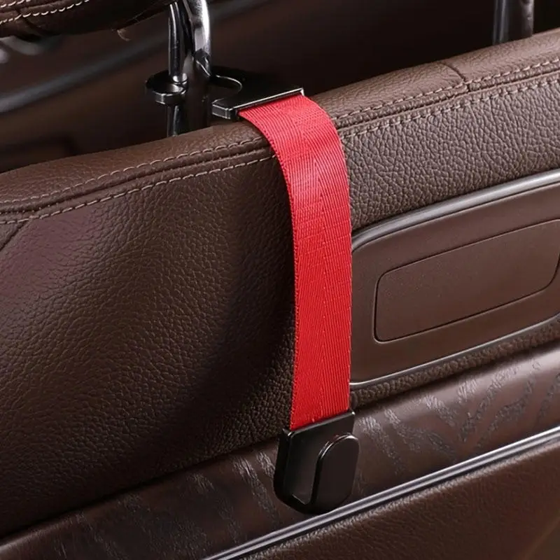 سيارة مسند الرأس السنانير شماعات للحقائب المقعد الخلفي حامل مُنظِم مقاطع السيارات السحابة السنانير تخزين السيارات الملحقات الداخلية