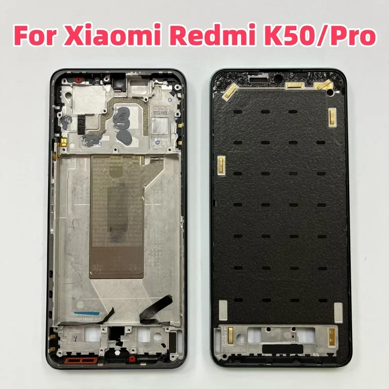 Middle frame for Xiaomi Redmi K50 / Pro front LCD central housing bezel repair parts