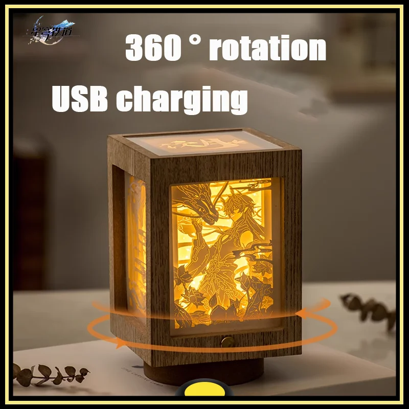 Honkai Star Rail Peripherals Paper carving lamp Dan Heng huangquan ruanmei Gepard Landau Brand New Genuine