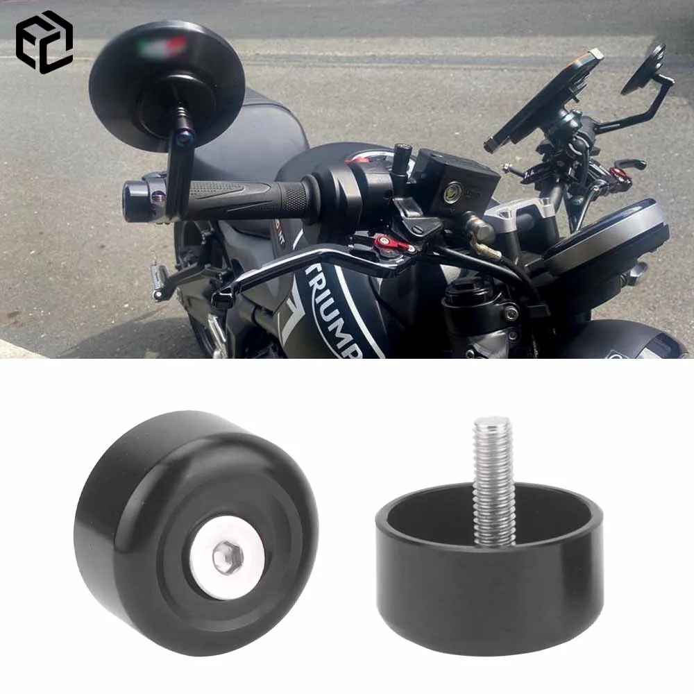 Motorcycle Aluminium Alloy Handlebar End Plug  For Triumph Bonneville T120 T100 Bobber Speedmaster Street Twin Scrambler 900