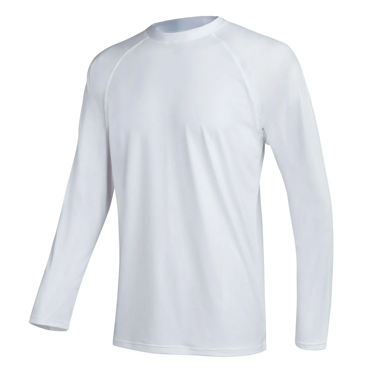Herren Langarm Schwimm hemden Rash guard bis 50 UV Sonnenschutz hemd sportliches Training Laufen Wandern T-Shirt Bade bekleidung – Detail 18