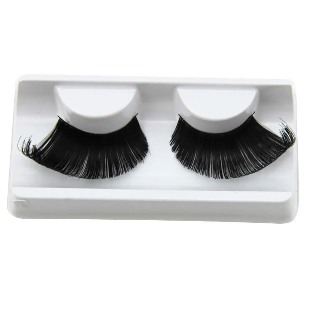 1Pair Black Makeup Eyes Lash New Exaggeration False Make Women Stage Christmas Eyelashes Beauty Up Party