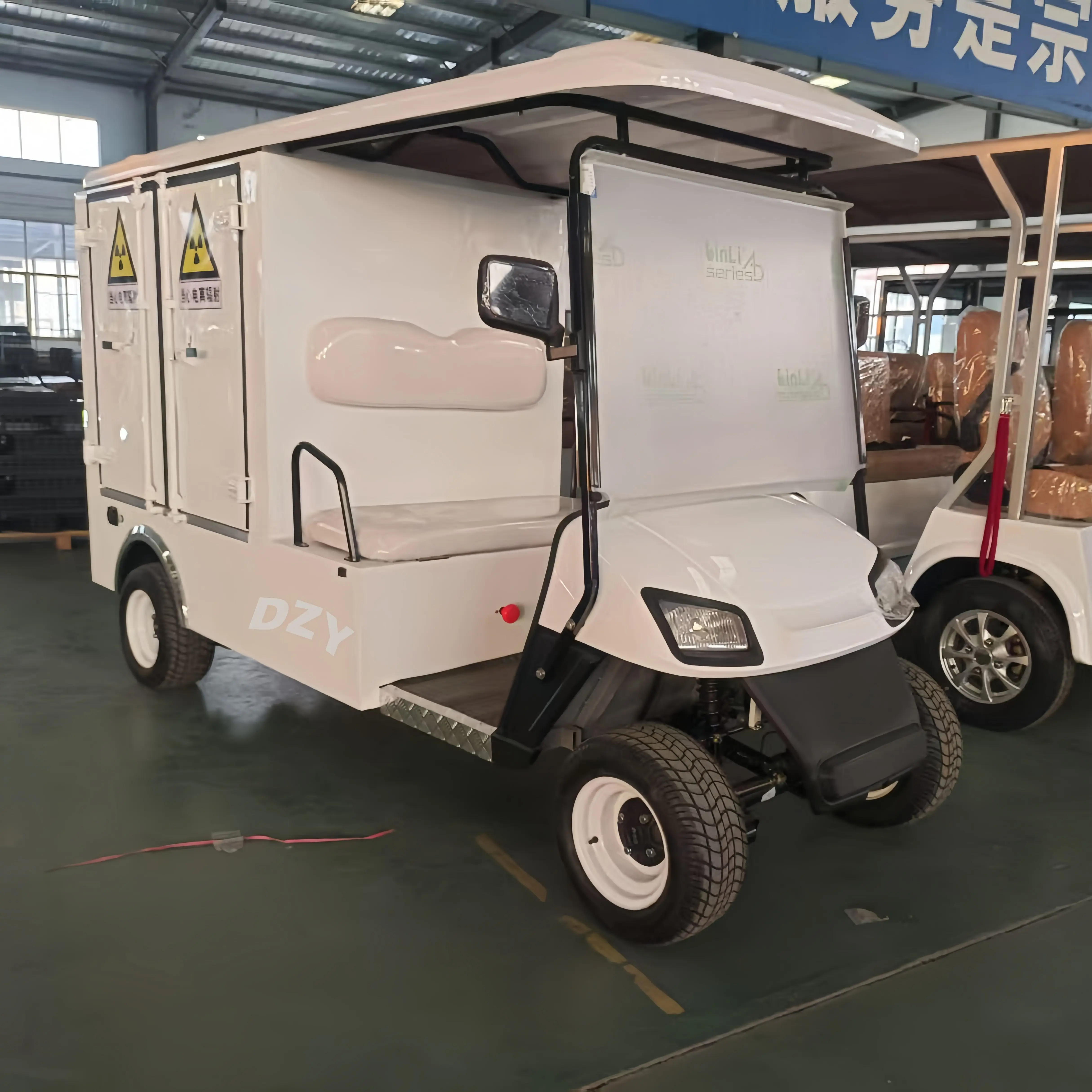 New 2-Seater Electric Golf Cart with Battery Power EEC Certified for Golf Course and Hotel Use Compatible with Club Car