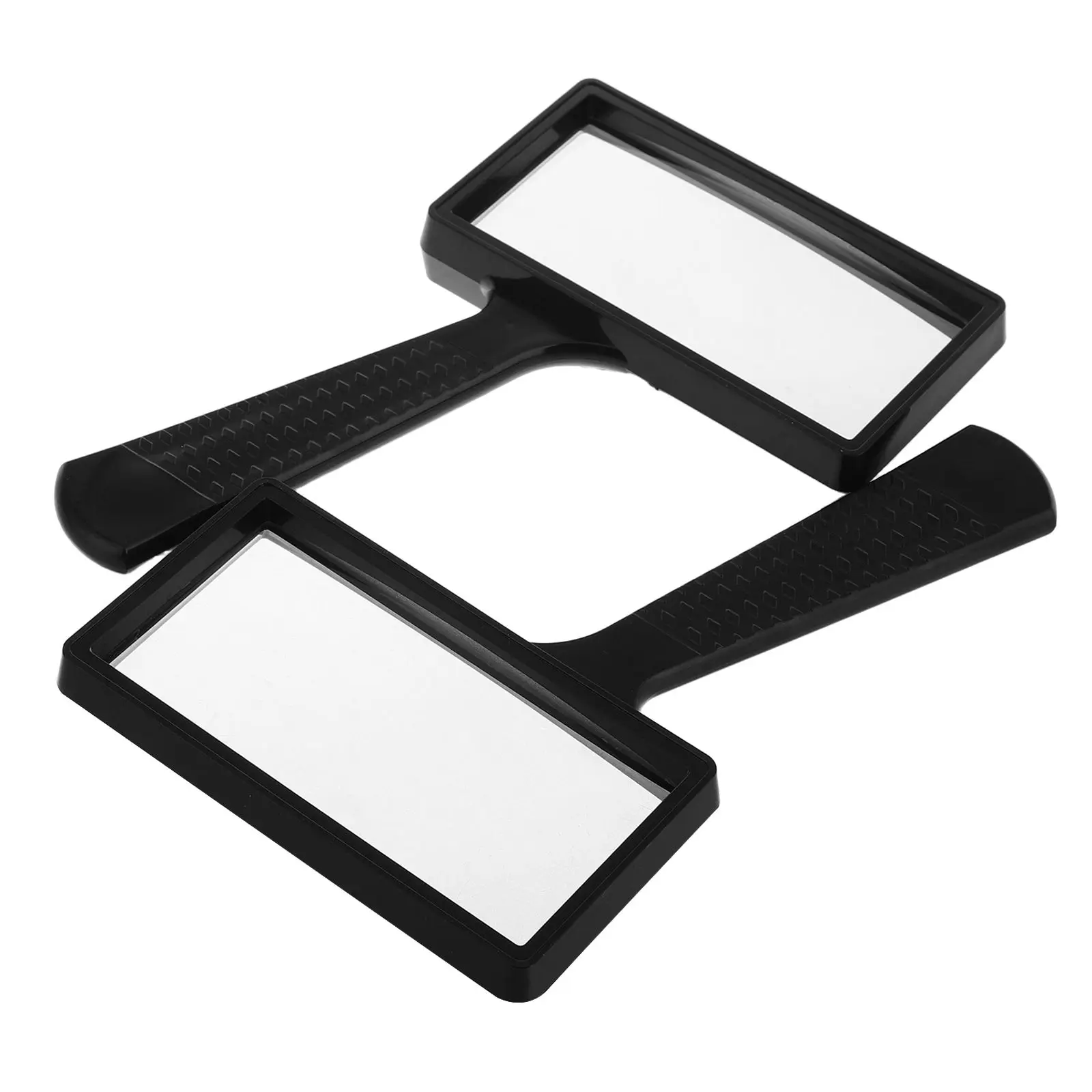 

Lens Magnifier Mirror Rectangle Rectangular Black Work Reading Glasses