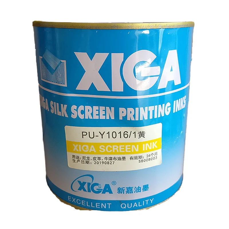 

Nylon leather PU glossy ink in black, blue, green, yellow, and red colors.