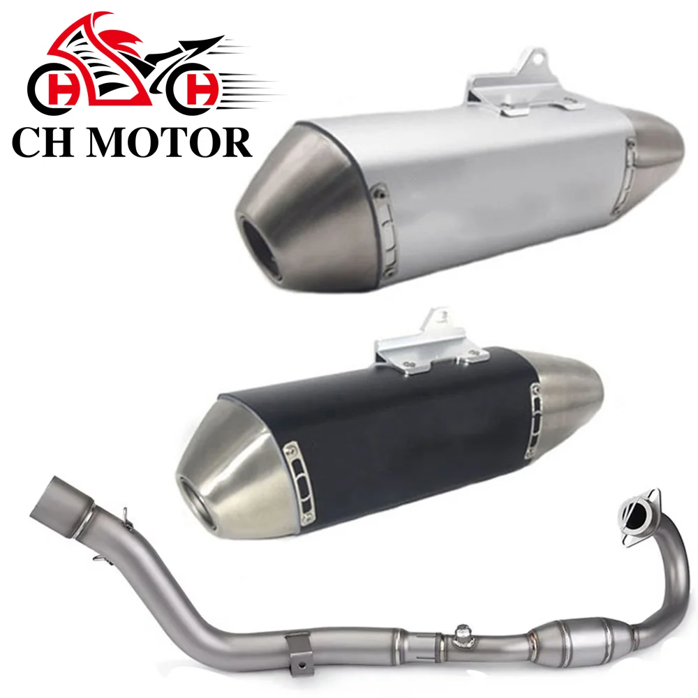 Slip-on Motorcycle Full Systems Exhaust Muffler Escapes Para Motos Header Pipe Exhaust For Honda CRF300Rally CRF300L CRF300 2021