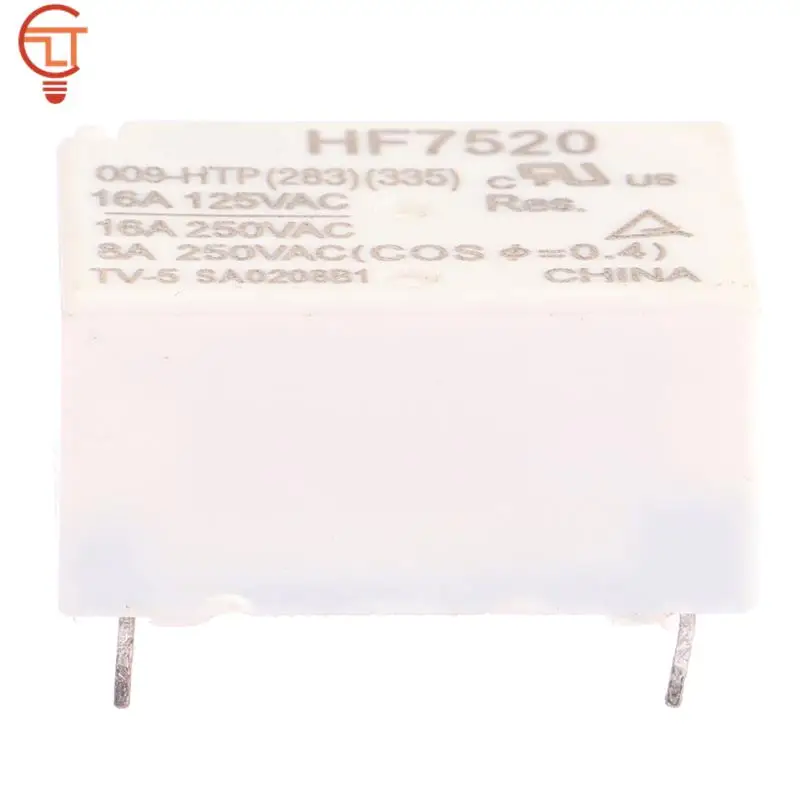 1Pc HF7520 009-HTP 10A 16A 4pin Relay 4 Pin Constant Temperature Electric Heating Kettle Relay Replacement Part