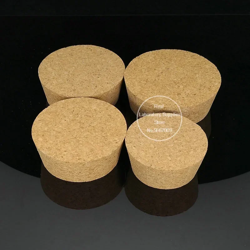 2pcs/lot Lab Big Size Top DIA 72mm-105mm Wood Cork Plug for Thermos Bottle Stopper Essential Oil Pudding Glass Bottle Lid