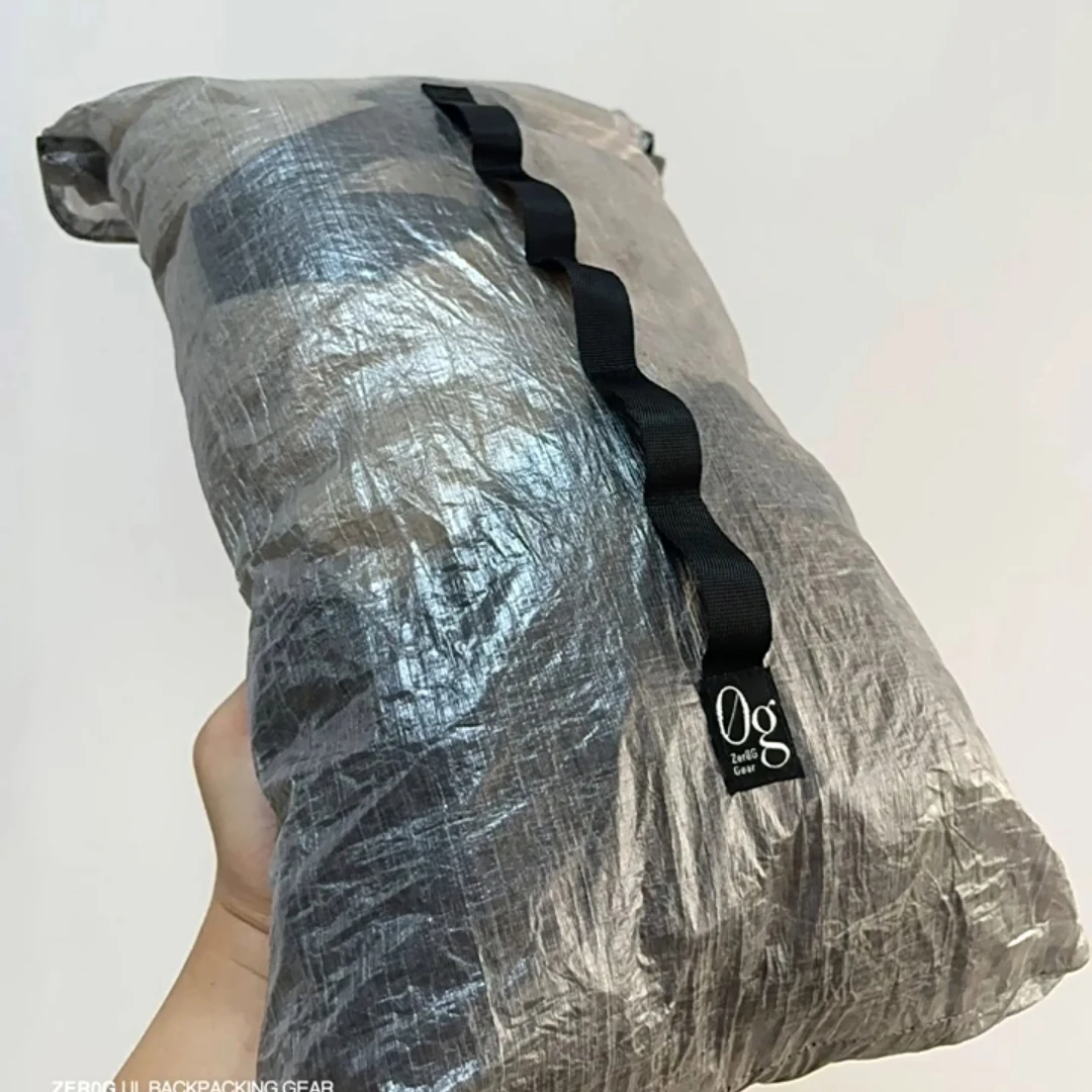 5L Ultralight Expandable Pack - 14g DCF Top/Side Attachment Storage Bag Waterproof Backpacking Gear Outdoor Tools