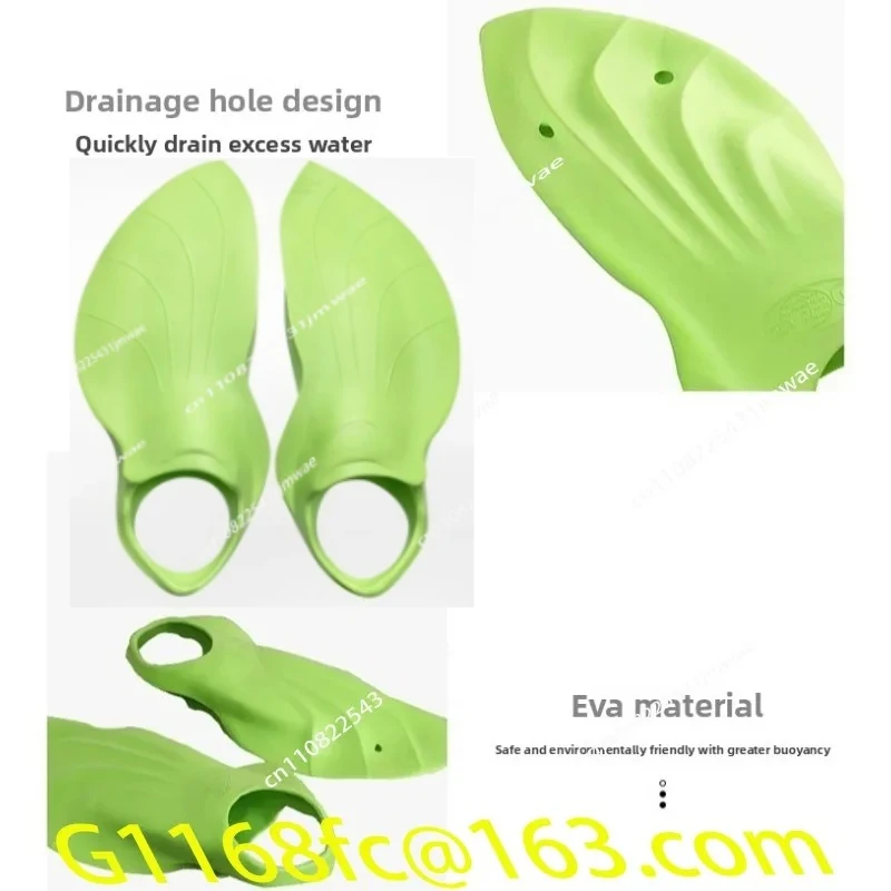 Snorkeling Short Flippers Freestyle Training Props