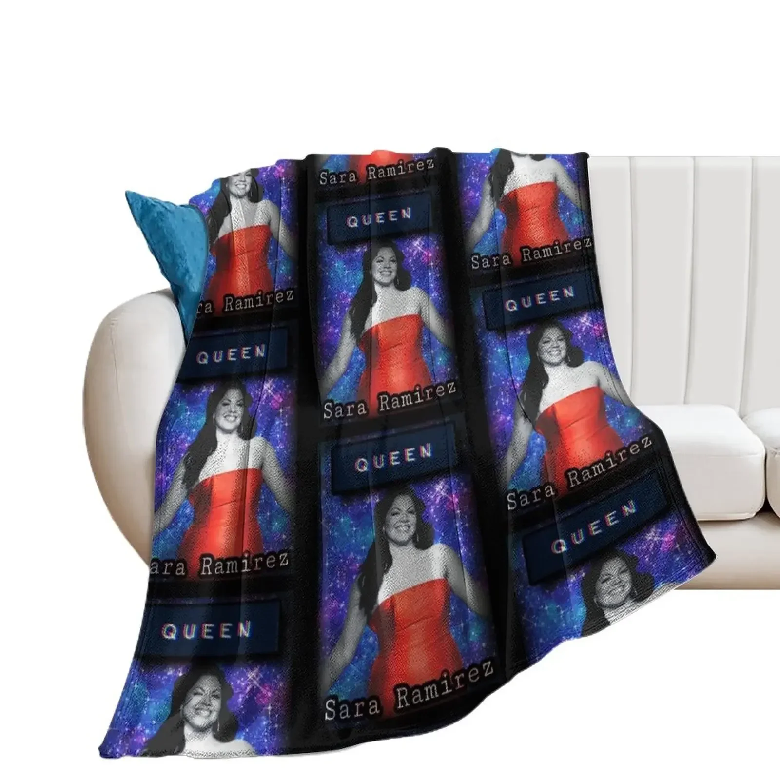 

Queen Sara Ramirez Throw Blanket Kid'S Nap Decorative Throw Blankets