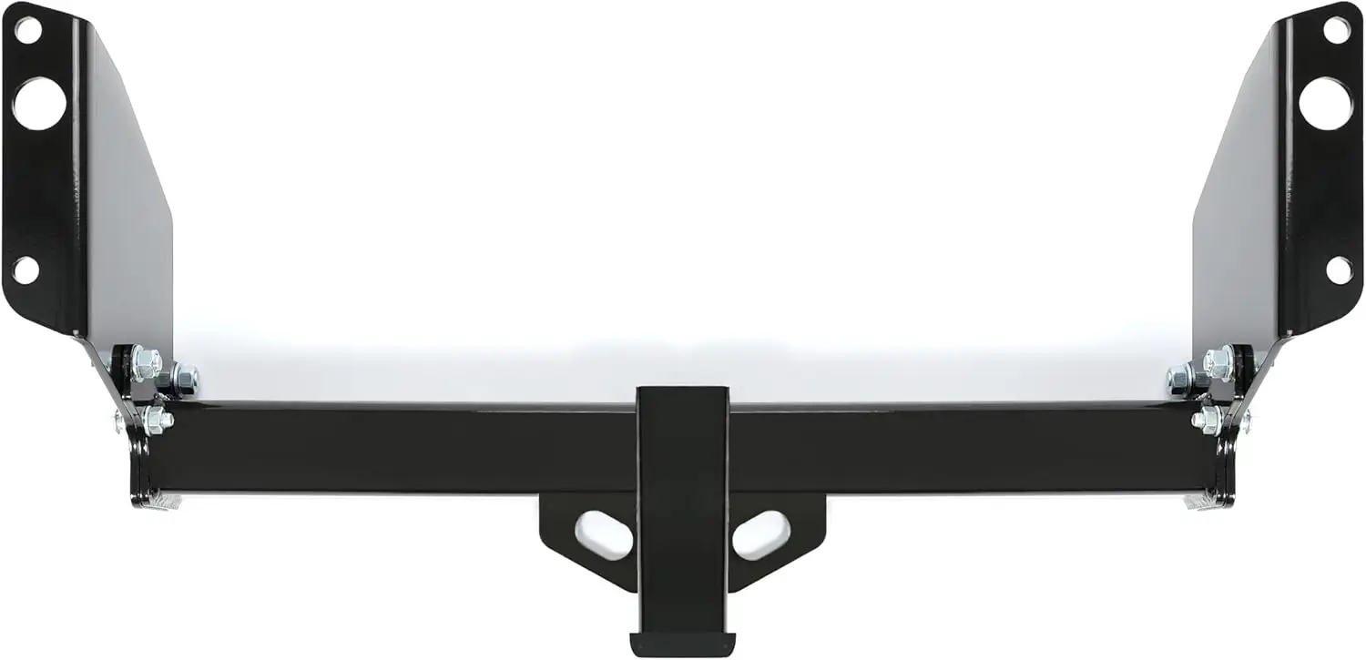 Trailer Towing for 1983-2012 Ford Ranger & 1994-2010 Mazda Models, Black Powder Coated Rectangular Steel Hitch Receiver
