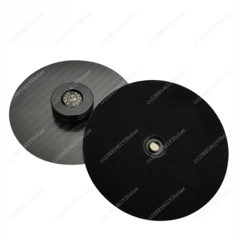 Carbon Fiber Record Weight Clamp Disc Stabilizer CDM2 CDM4 Turntable LP Vinyl Turntables CD Player Disc Stabilizer With Magnetic