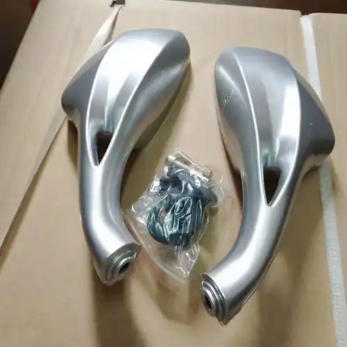 Imagen 2 del producto Espejos laterales de patinete modificado para Honda Yamaha Kymco Suzuki Piaggio SYM Haojin 50cc-150cc 8mm gafas traseras de motocicleta