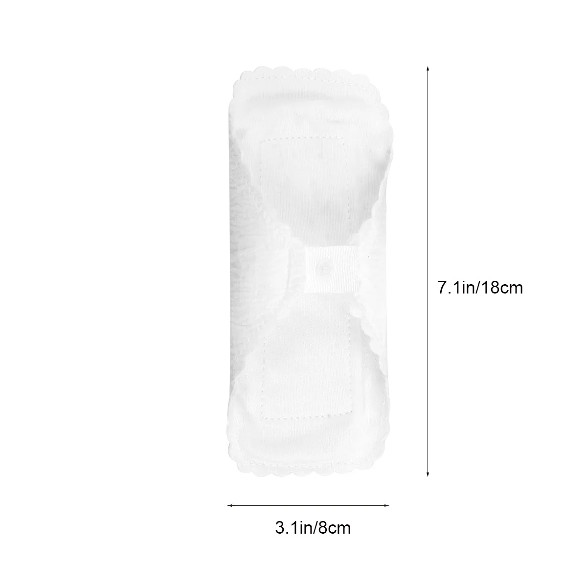 3 Pcs Menstrual Cloth Sanitary Napkin Reusable Pads Washable Clothes Panties Napkins Cotton Leak Proof Underpants Towels