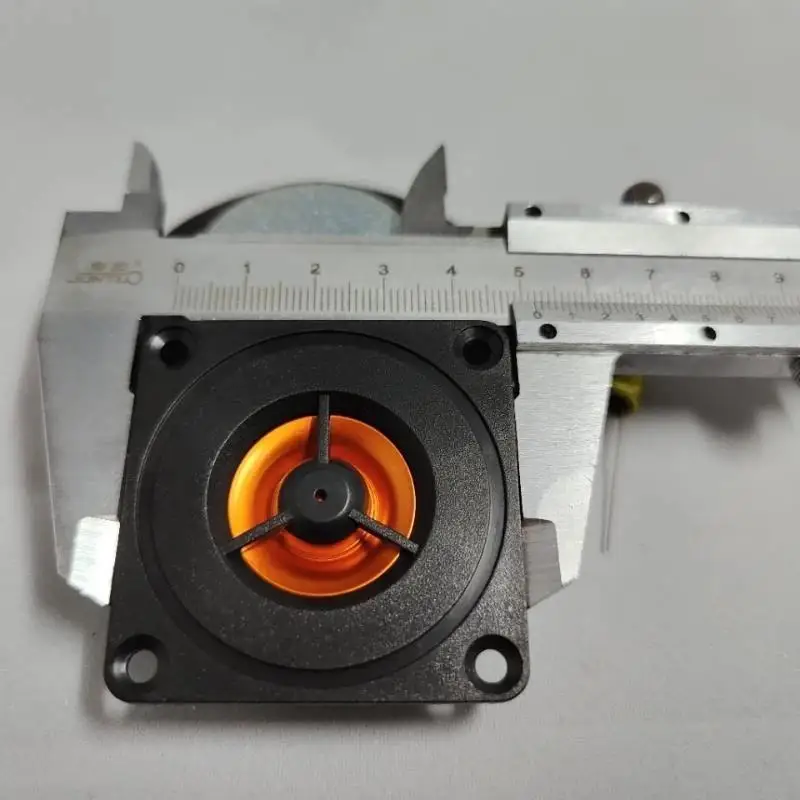 2 Inch Car Audio Tweeter 4 Ohms 20W High Sensitivity Loudspeaker for Auto Sound System Upgrade Black Orange