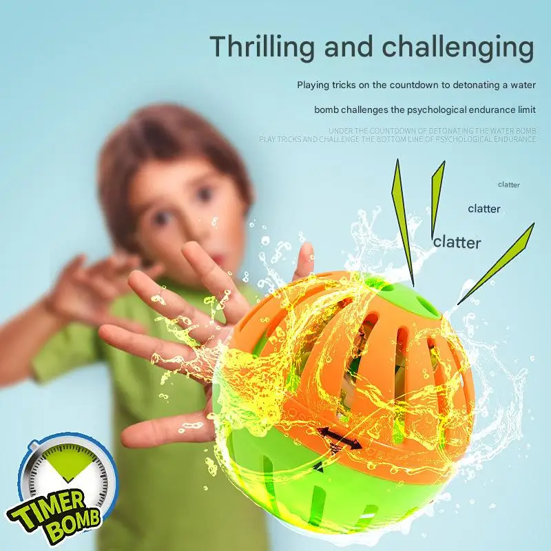 Slow Soak Timer Water Balloons 30 Pack Soft Splash Balloons for Kids Pool Party Outdoor Water Games