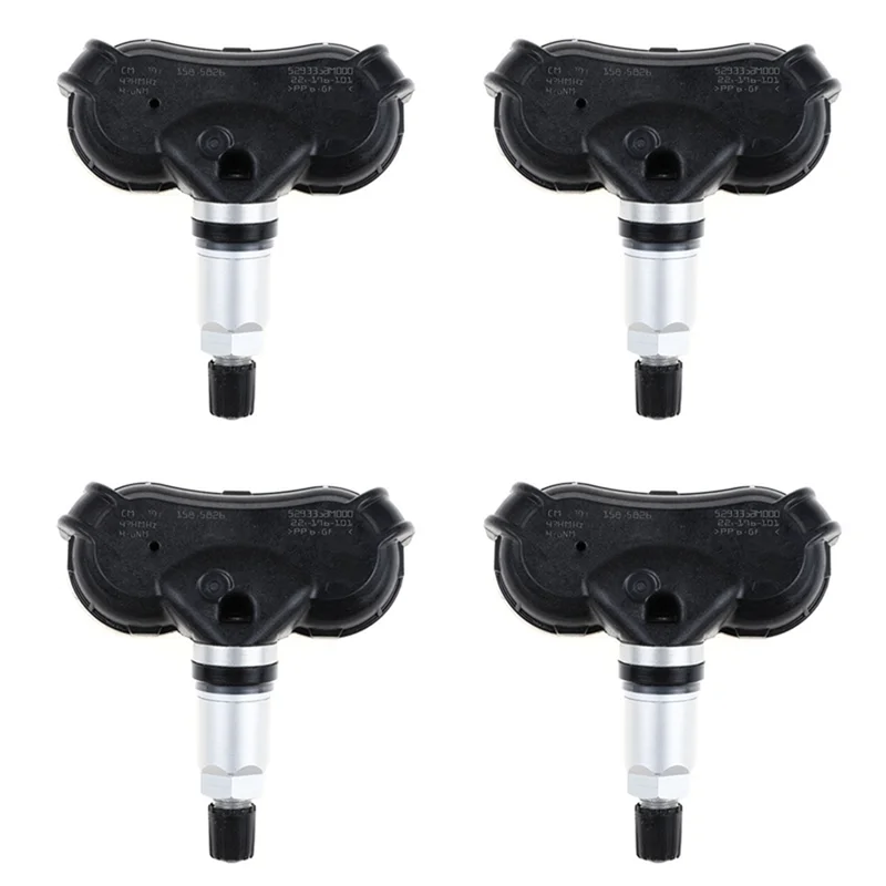 

Надежные-4 шт. датчики давления в шинах TPMS для Kia Mohave Rio Sportage Hyundai I40 IX35 Tucson 529333M000 52933-3M000, аксессуары