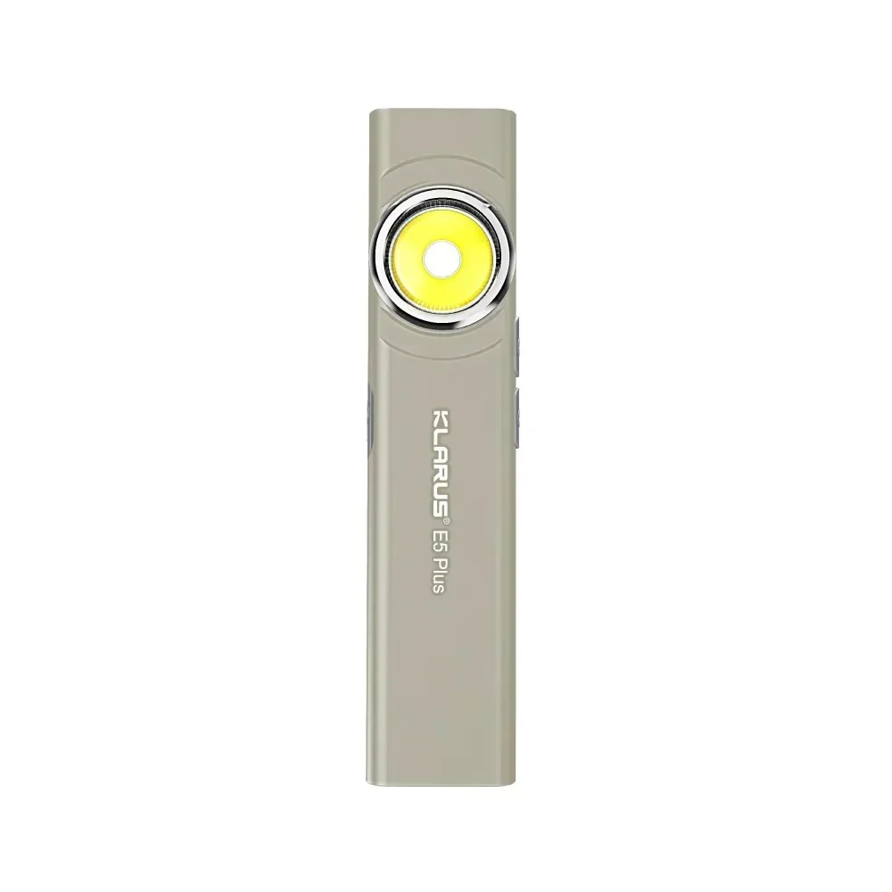 E5-PLUS Klarus TYPE-C Rechargeable Ultra Slim Triple Lights Magnetic EDC Flashlight Bulit-in 500mAh Battery view 3