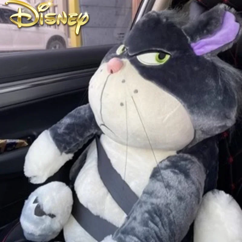 New 30-60cm Genuine Disney Lucifer Plush Toy Kawaii Stuffed Animal Plush Toys Japan Figaro Cinderella\'s Cat Birthday Gifts Toys