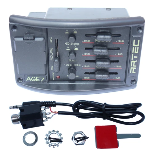Artec-EQ de 4 bandas, preamplificador estándar, marca AGE7