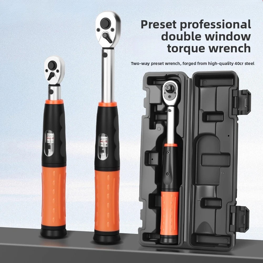 

1pc Adjustable Visible Torque Wrench 72-Tooth Ratchet Mechanism Automotive Tools Magnetic SparkPlug Removal Tool 5-25Nm 10-60Nm