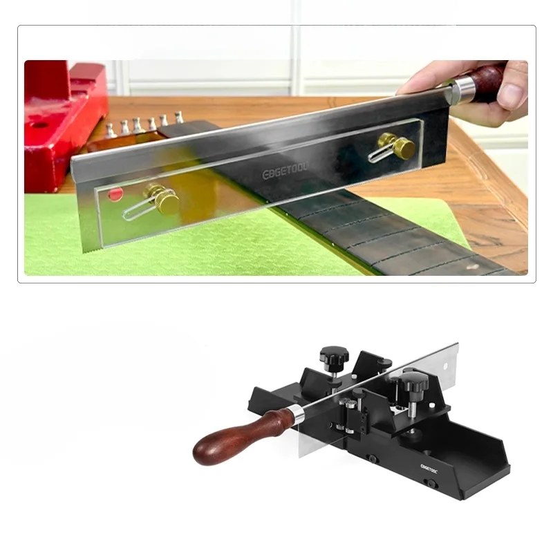 

Guitar Fret Installation Saw Folk Electric Guitar Fret Line Replacement with Limit Ruler Japanese Saw Repair Tool
