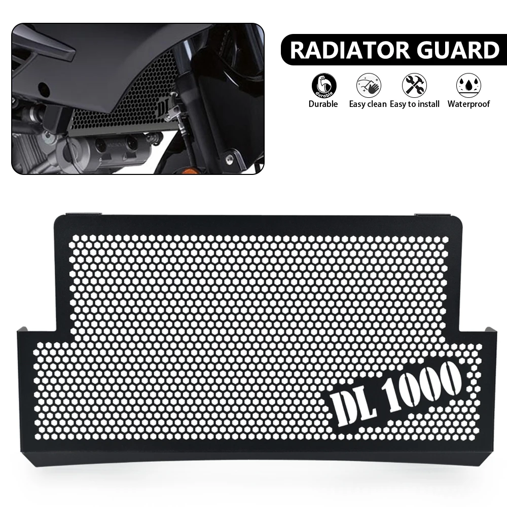 

FOR SUZUKI VSTROM V STROM DL1000 2002-2012 2011 2010 2009 208 2007 2006 2005 2004 2003 V-STROM 1000 Radiator Grille Guard Cover
