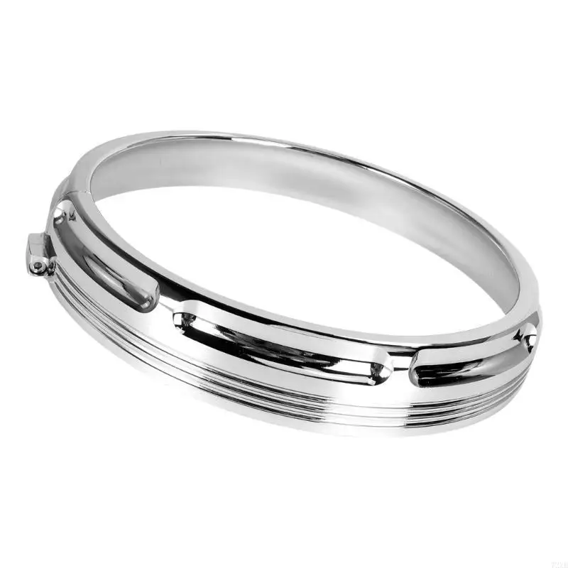 

Aluminum 7 Inch Headlight Protector easy installs Headlamp Trim easy installs Headlight Cover Quick Fixing for Bikes 72XB